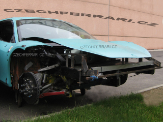 Illustration for article titled Ferrari F450: Exploded Before It Even Hits The Streets!